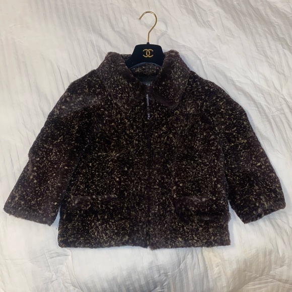CHANEL 100% Rabbit Fur vintage Cropped Jacket - Picture 2 of 10